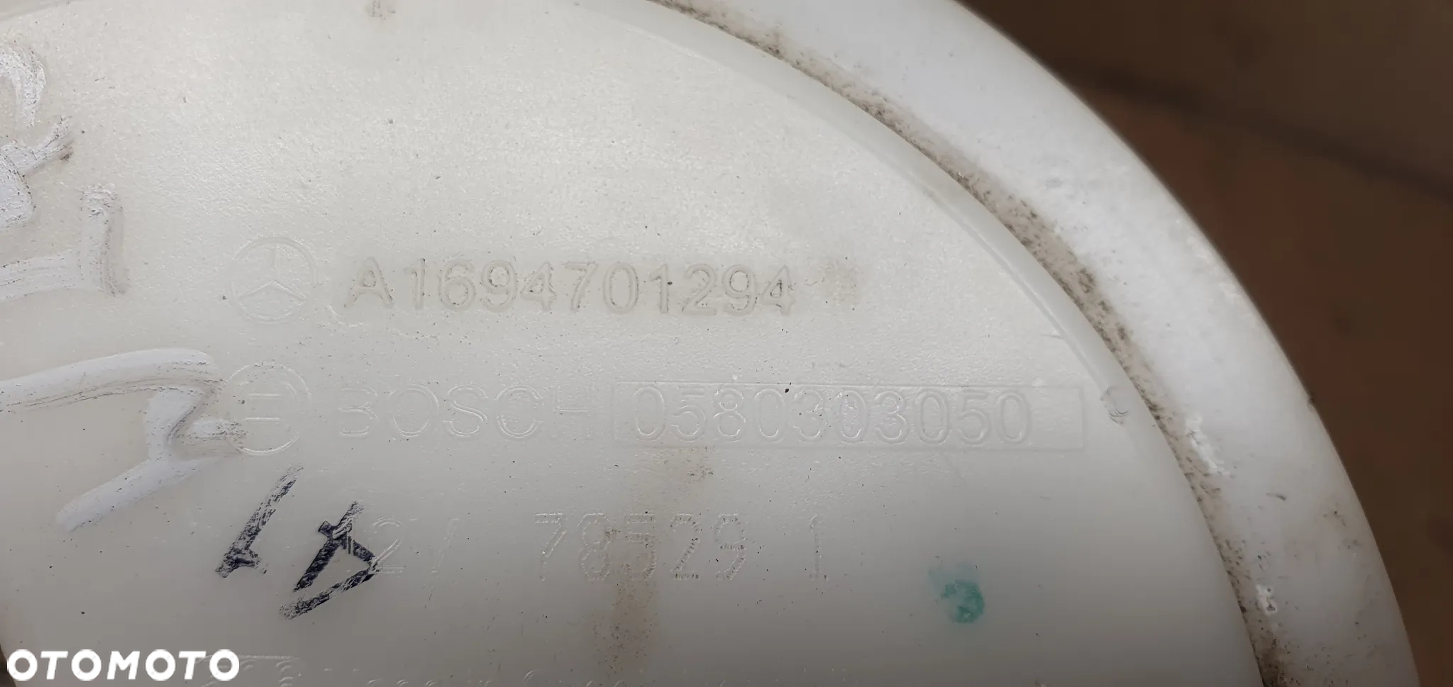 Pompka paliwa pływak pompa Mercedes B-Klasa W245 2.0 CDI A1694701294 - 6