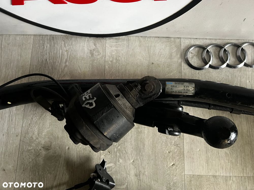 AUDI Q3 HAK HOLOWNICZY elektryczny 8U0971541 MODUŁ STEROWNIK HAKA 7N0907383 8U0803880D - 4