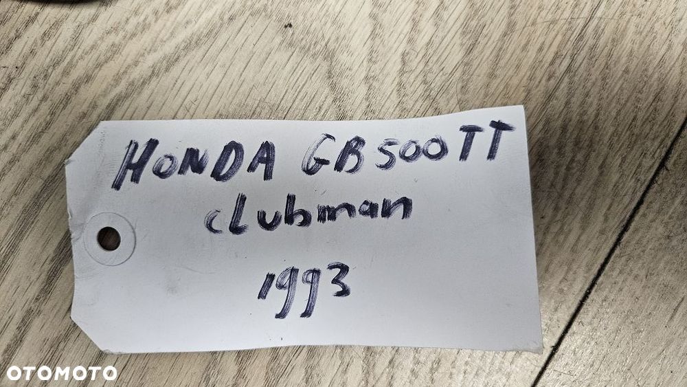 Lampa tył uchwyt tablicy Honda GB500 TT - 9