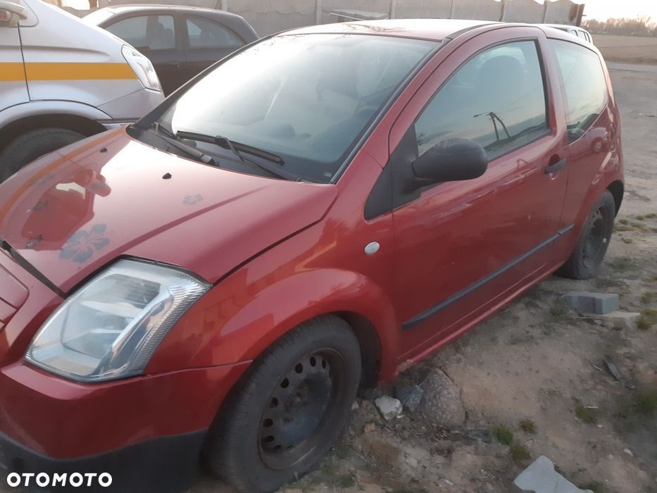 Na części Citroen C2 EKQD Silnik Skrzynia Maska Zderzak Drzwi Klapa Szyba - 1