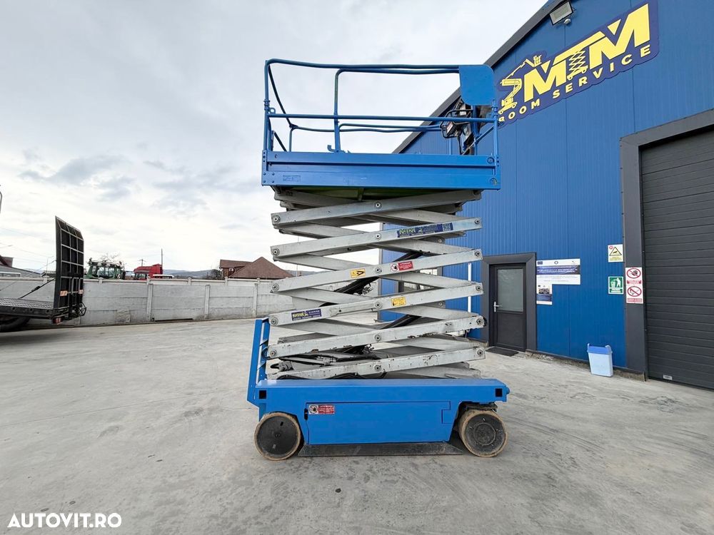 Iteco Nacela foarfeca electrica 14 m -4900 euro  Bucuresti Deva Alba Valcea Pitesti Sibiu Craiova Tg Jiu Drobeta Turnu Severin - 1