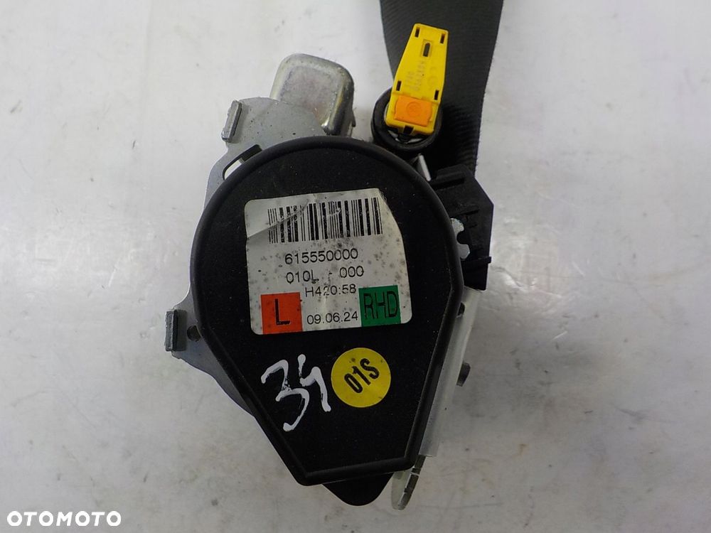 VW GOLF VI PAS BEZPIECZEŃSTWA LEWY 1K4857705AJ 615550000 - 4