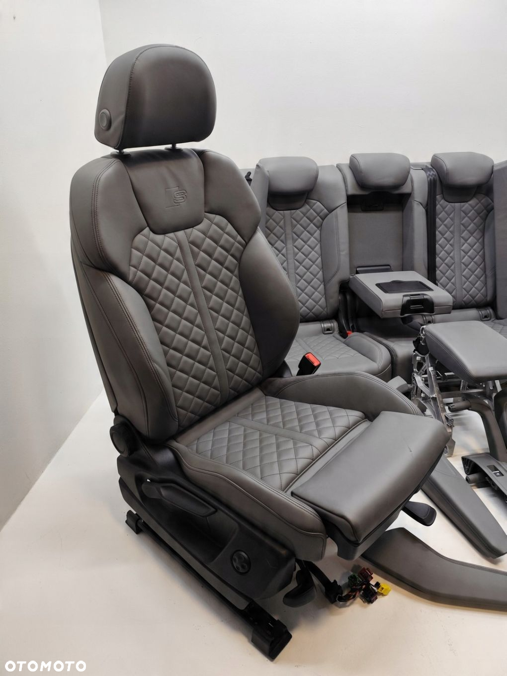 AUDI Q5 80A S-LINE FOTELE KANAPA KOMPLET SKÓRA - 5