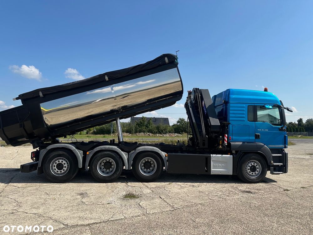 MAN TGS 32.480 8x4 WYWROTKA. HDS. HMF 3220 K6 - 8