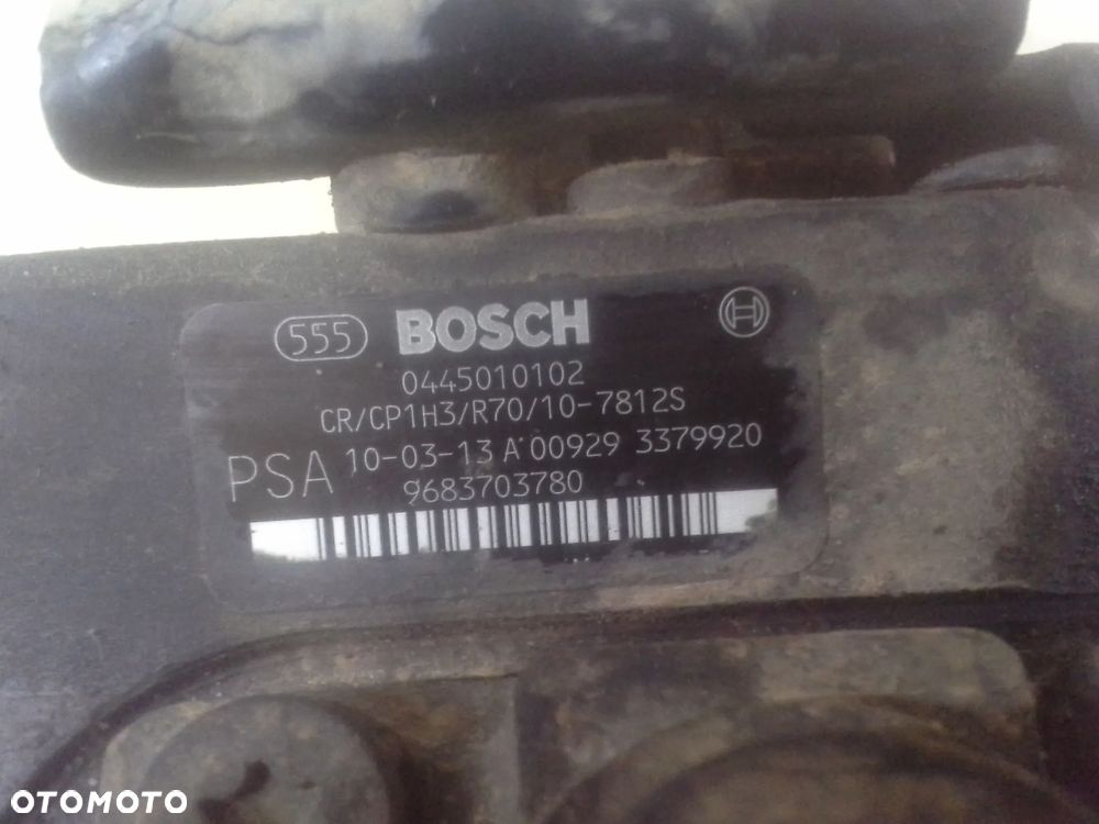 Peugeot Bipper 1.4 1.6 HDi wtryski komplet 0445110252 pompa wtryskowa 0445010102 listwa czujnik przewody komplet - 31