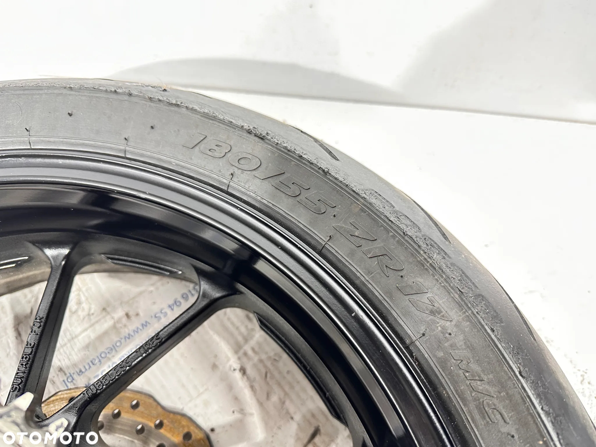 Koło felga tył 180/55/17 Yamaha MT07 MT-07 Tracer 700 - 4