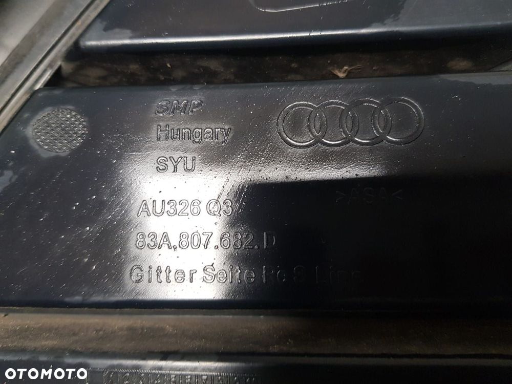 AUDI Q3 II 2 83A 18-24 S-LINE KRATKA ZDERZAKA PRAWA PRZÓD PRAWA PRZEDNIA  PDC 83A807682D - 4