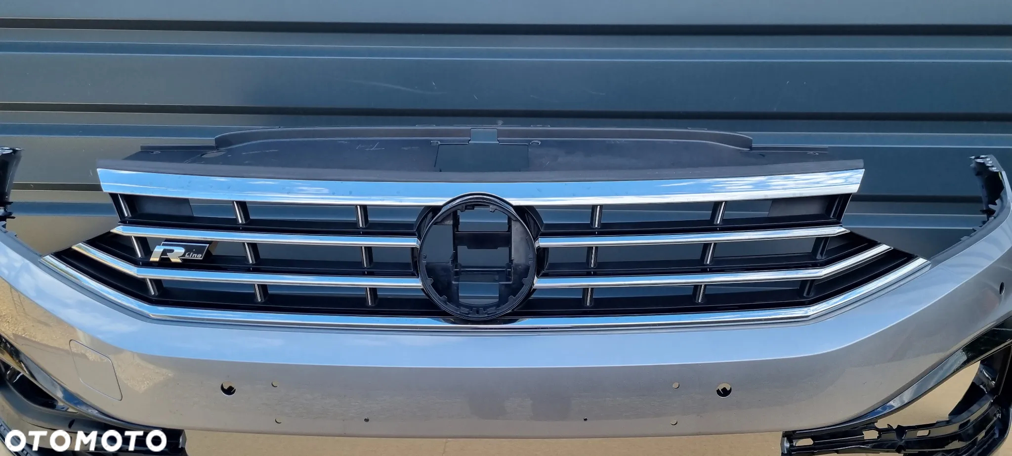 VW Passat B8 Lift R-LINE GTE 2019- zderzak przód oryginał MA056 - 3