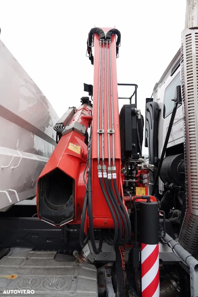 Renault C 380 / 6x4 / TIPPER 3 LATE + HDS FASSI F135 / HYDROBRA / EURO 6 / RADIO CONTROL / ROTATOR / BORDMATIC - 25