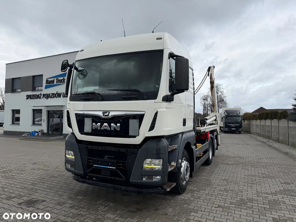MAN MAN TGS 26.460 6x2 bramowiec MEILLER AK 16 MT - 1
