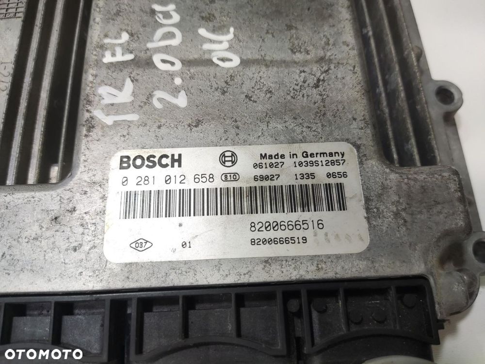 STEROWNIK KOMPUTER SILNIKA RENAULT TRAFIC II LIFT 2.0 DCI 07-14 8200666516 - 6
