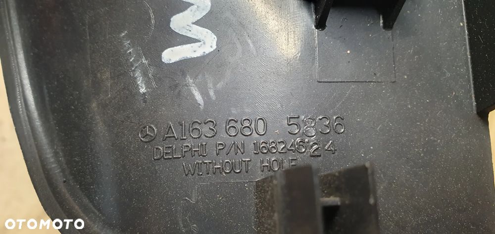 Osłona zaślepka deski konsoli włącznik spryskiwaczy Mercedes ML W163 A1636804236 A1636805836 - 7