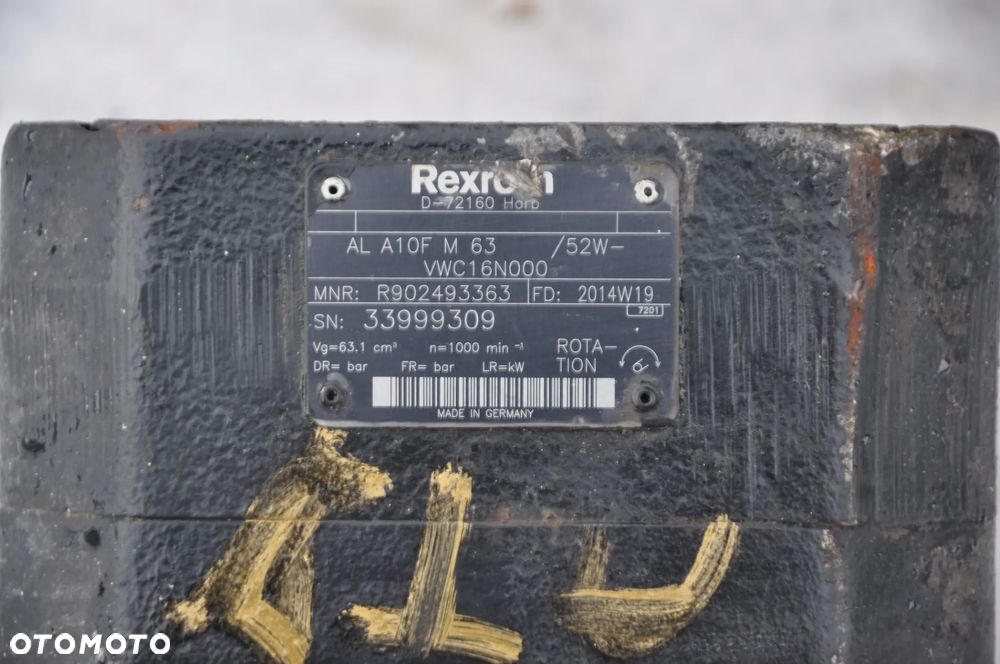 Silnik jazdy hydromotor Manitou 160 ATJ R902493363 - 7