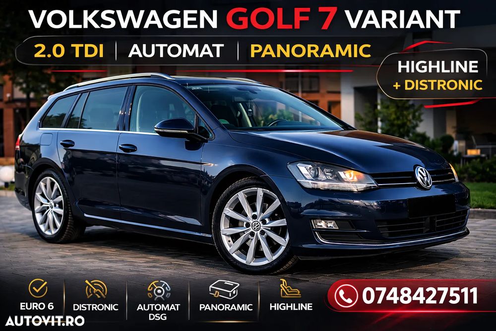 Volkswagen Golf 2.0 TDI (BlueMotion Technology) DSG Highline - 1