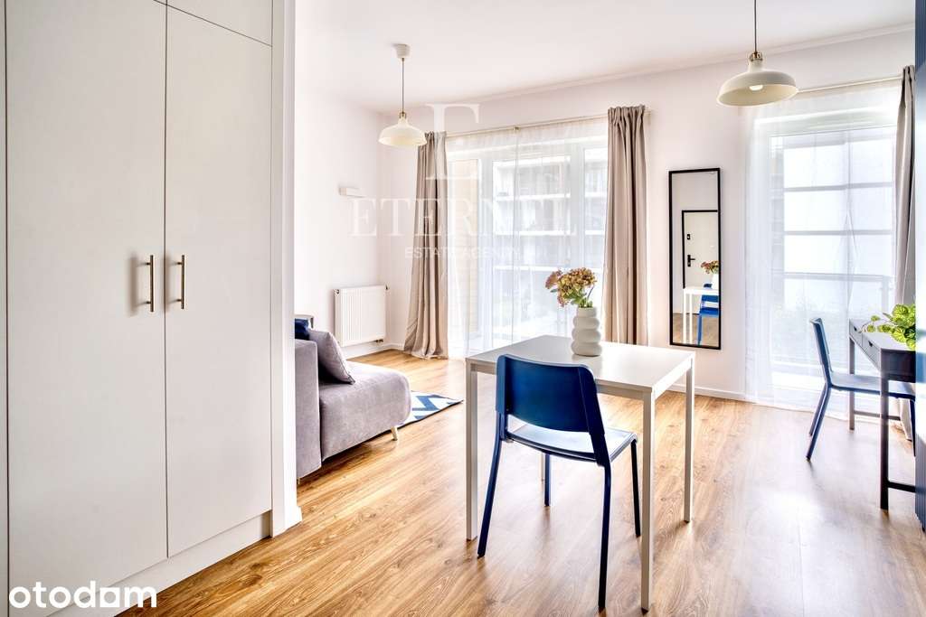 Studio z balkonem PET FRIENDLY, blisko centrum!