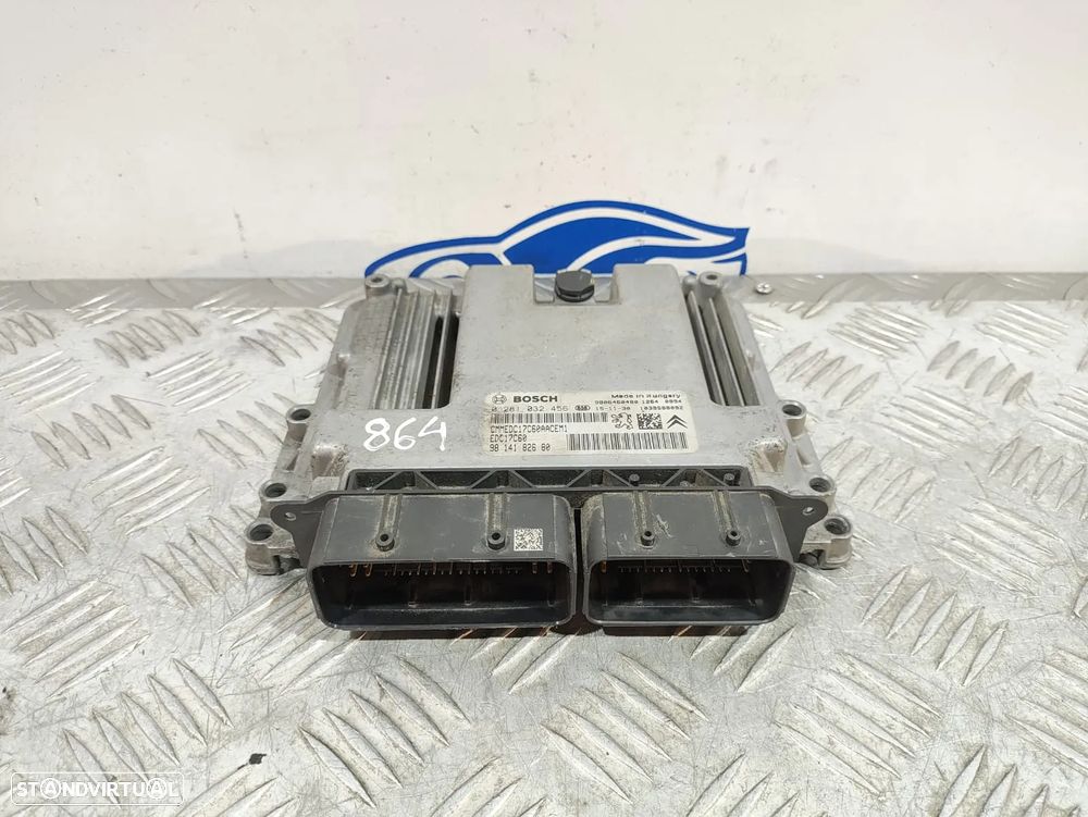 Centralina Motor ECU Original Bosch 0281032456 PSA 9814182680 BH02 BHY 1.6HDi 110cv - 1