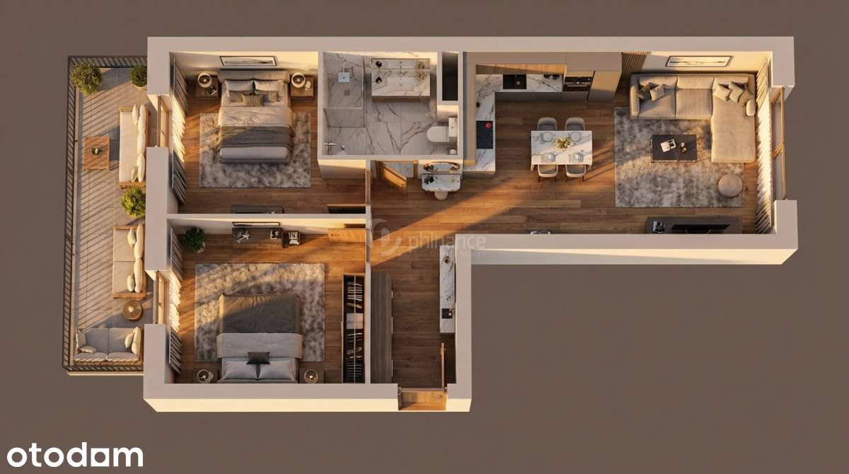 Ostatnie 3pok. 50m²| Duży Balkon| 12 min Poznań!