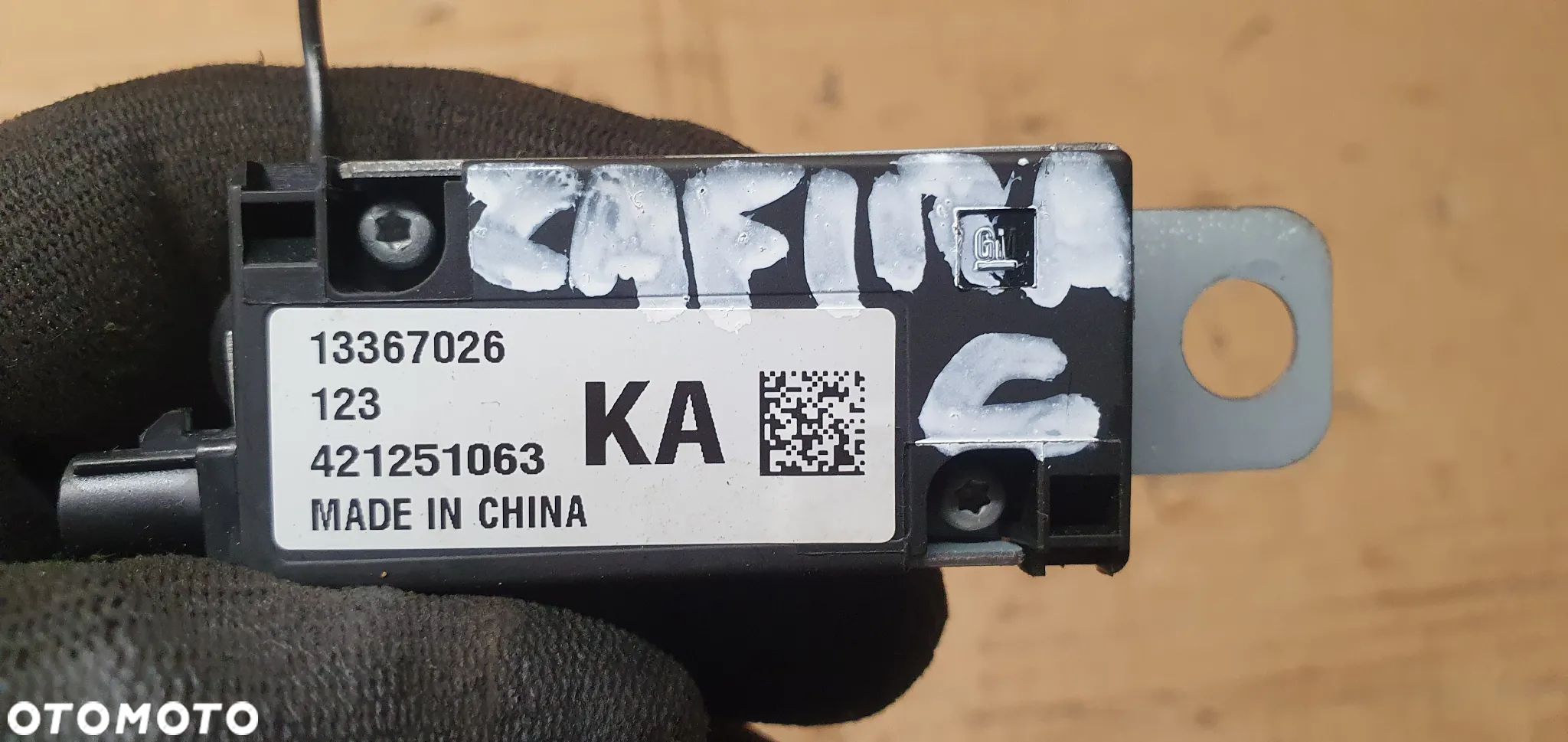 Wzmacniacz anteny moduł Opel Zafira C 13367026 - 6