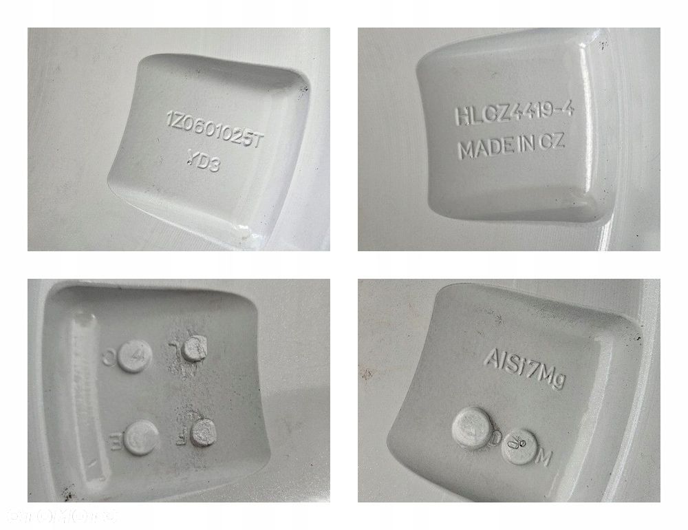 FELGI SKODA OCTAVIA II 1Z0 SUPERB II YETI 6,5x16 16 ET50 5X112 - 14