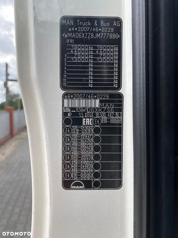 MAN Tgx 18.500 2018 retarder sprowadzony 2 łóżka klima postojowa lodówka wron-pol - 23