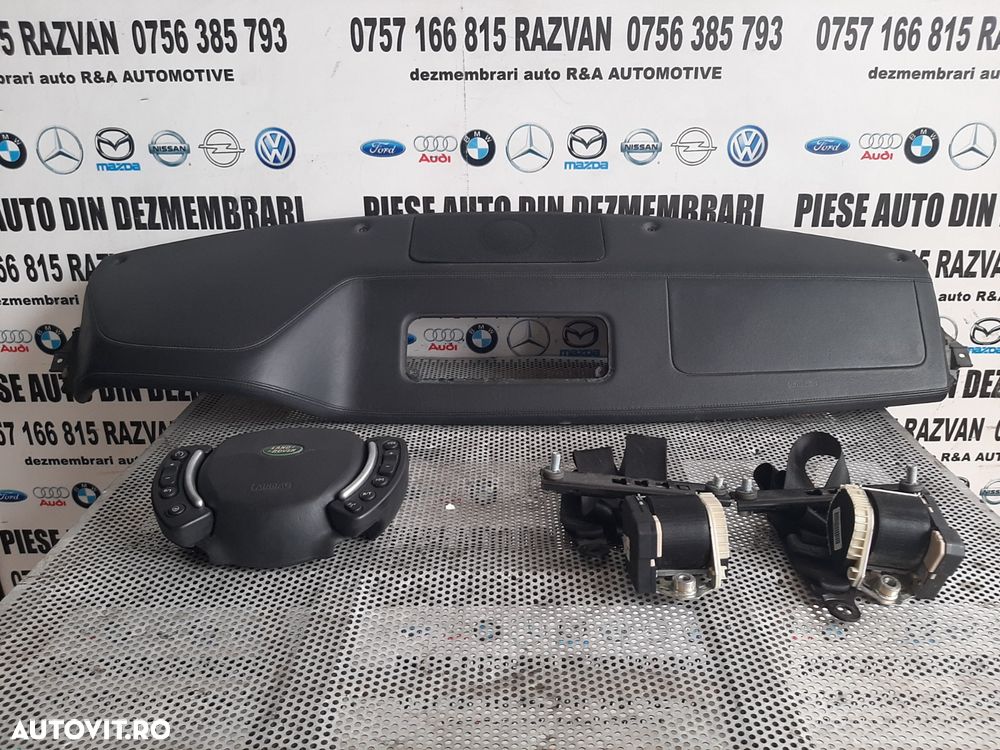 Plansa Bord Kit Airbag Land Rover Range Rover Vogue L322 Volan Stanga An 2005-2006-2007-2008-2009-2 - 6