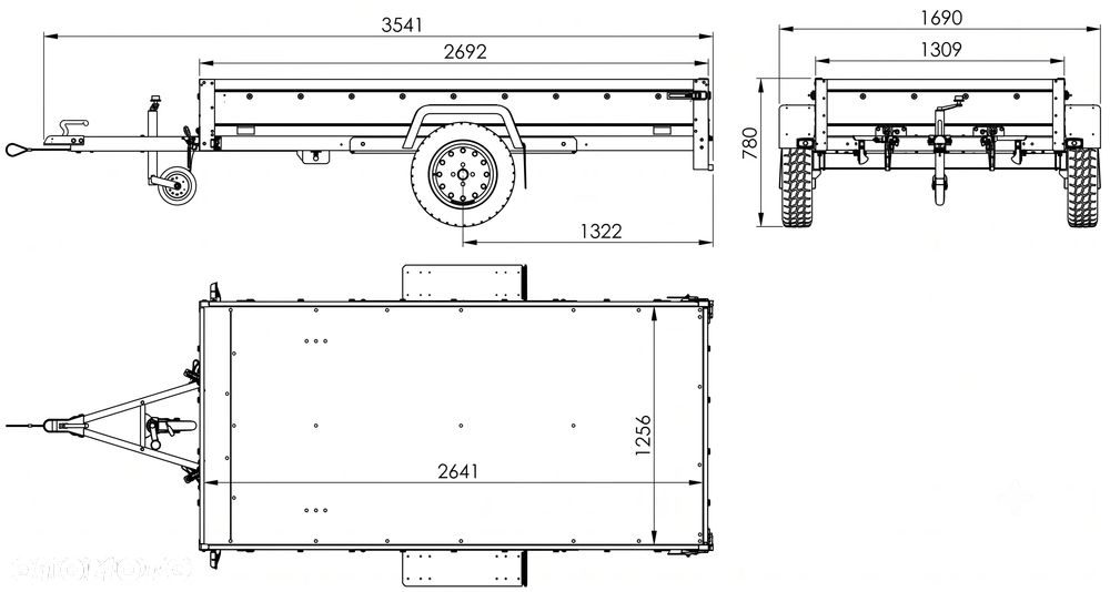 Unitrailer 264 kipp - 3