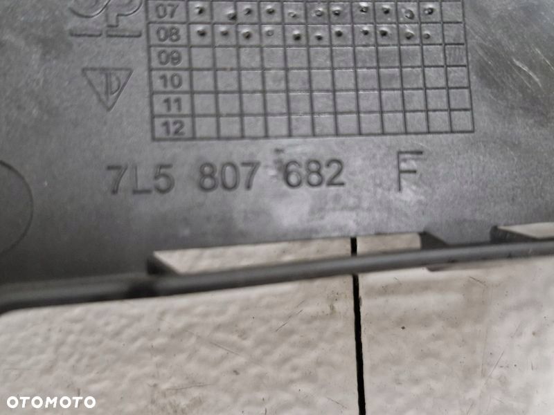 PORSCHE CAYENNE KRATKA ZDERZAKA PRAWY PRZÓD 7L5807682 - 4