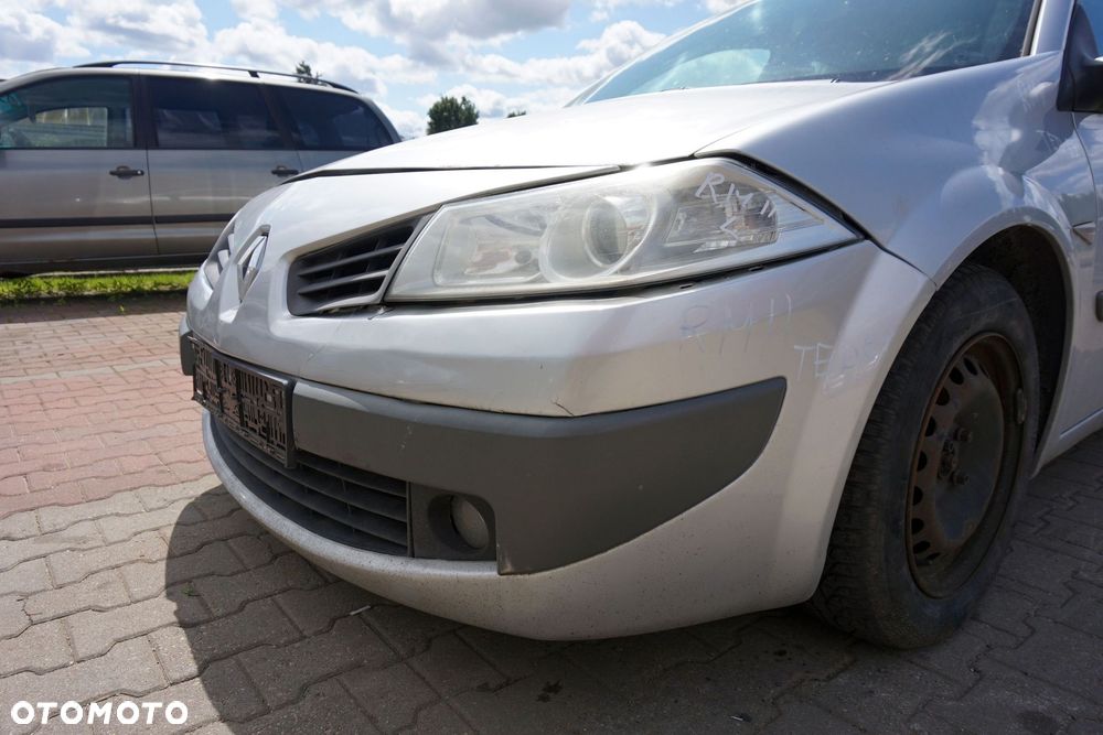 MASKA ZDERZAK BŁOTNIKI LAMPY MEGANE II PH2 LIFT TED69  RENAULT 2006-2008 SREBRNY PRZÓD KOMPLETNY - 20