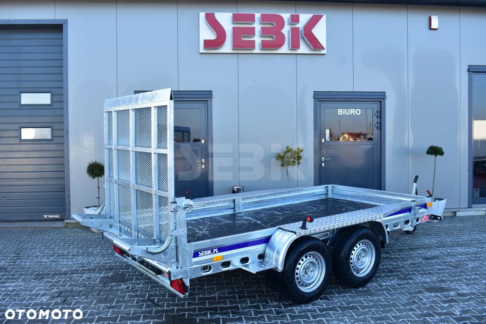 Wiola Mocna przyczepa do transportu minikoparki B2735 DMC 2700 kg. - 4