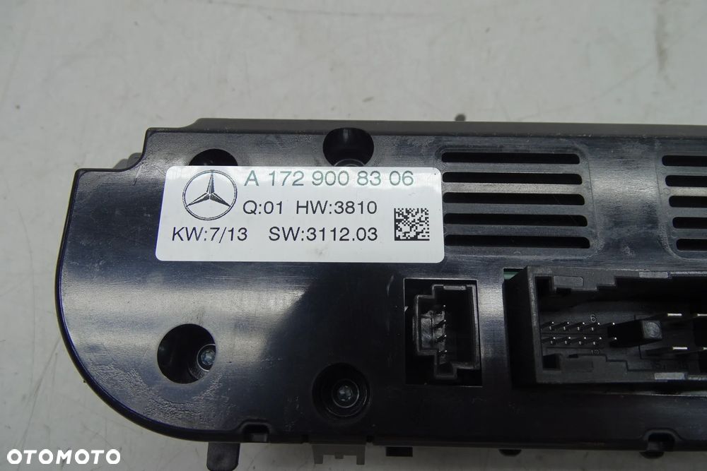 MERCEDES SLK W172 Panel Nawiewu Klimatyzacji 1729008306 - 5