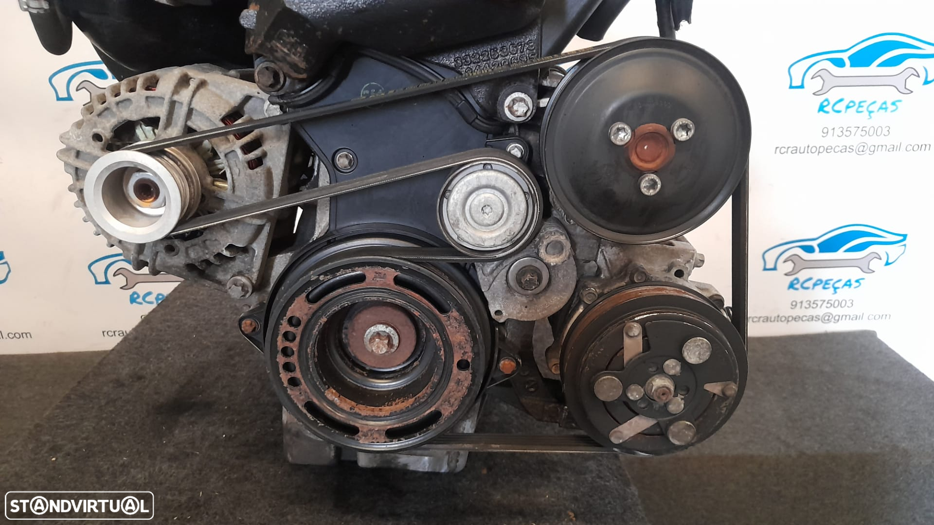 MOTOR COMPLETO OPEL ZAFIRA B 1.8i 16V 140CV Z18XER ASTRA H TIGRA B TWINTOP VECTRA C MOTOR ARRANQUE ALTERNADOR COMPRESSOR AR CONDICIONADO BOMBA DIRECAO DIREÇÃO TURBO INJETOR INJETORES - 12