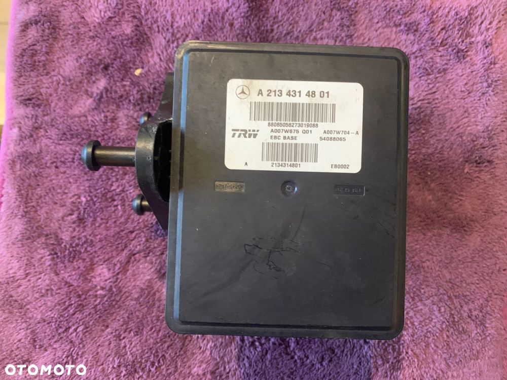 POMPA HAMULCOWA STEROWNIK ABS MERCEDES E-KLASA W213 A2134314801 - 6