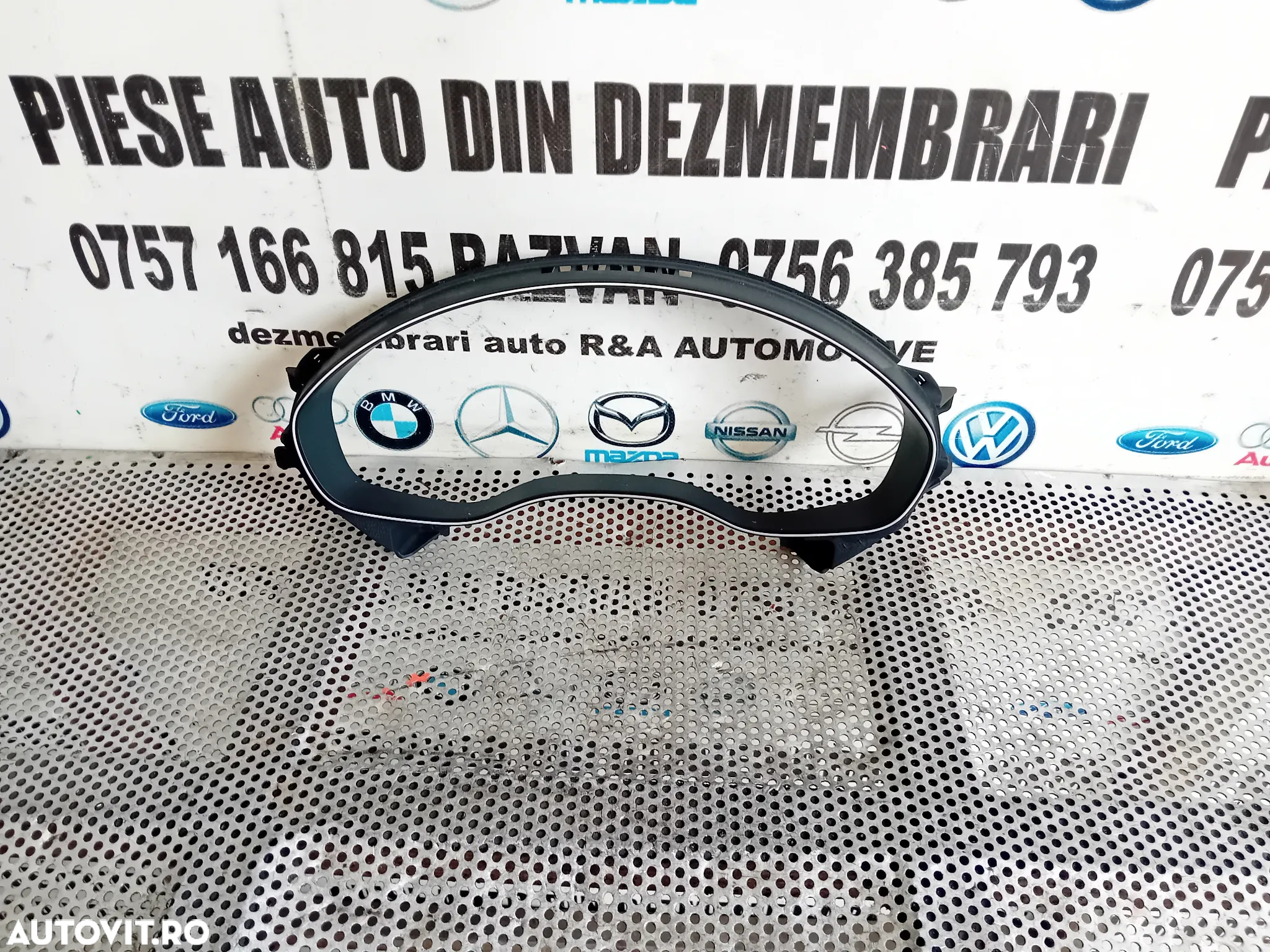 Ornament Rama Ceasuri Bord Audi A6 4G C7 2012-2018 Motor CNH Cutie Automata NYU - 3