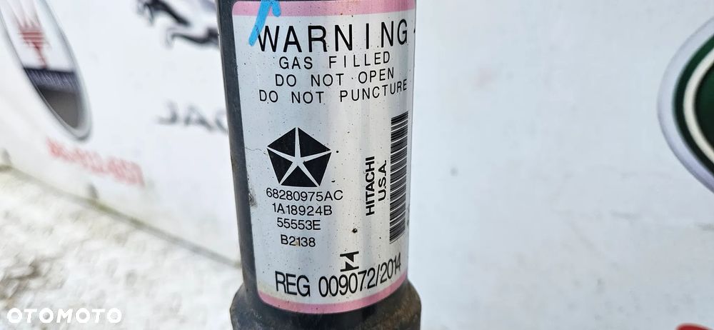 Dodge Durango III LIFT 2017- 3.6 V6 AWD RWD Amortyzator przód prawy lewy Amortyzator przedni prawy lewy Kompletny Sprężyna 68280975AC 68280974AC 68280974AC 68280980AC 68280981AC - 12