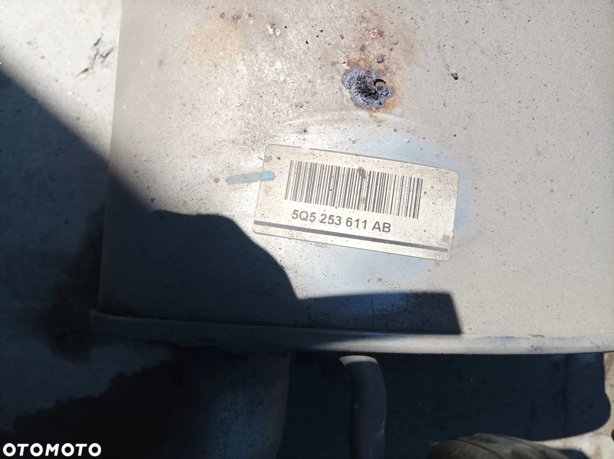 Skoda Octavia IV Golf VIII  tłumik wydech końcowy 1,5 TSI 5Q0253411AT 5Q5253611AB 5E3253181AK - 6