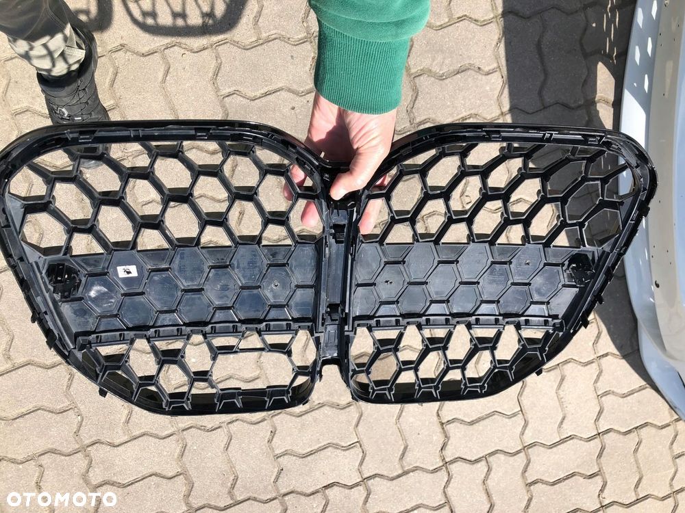 BMW 4 IV G26 G22 ZDERZAK PRRZEDNI NERKI GRILL ATRAPA 20- - 10