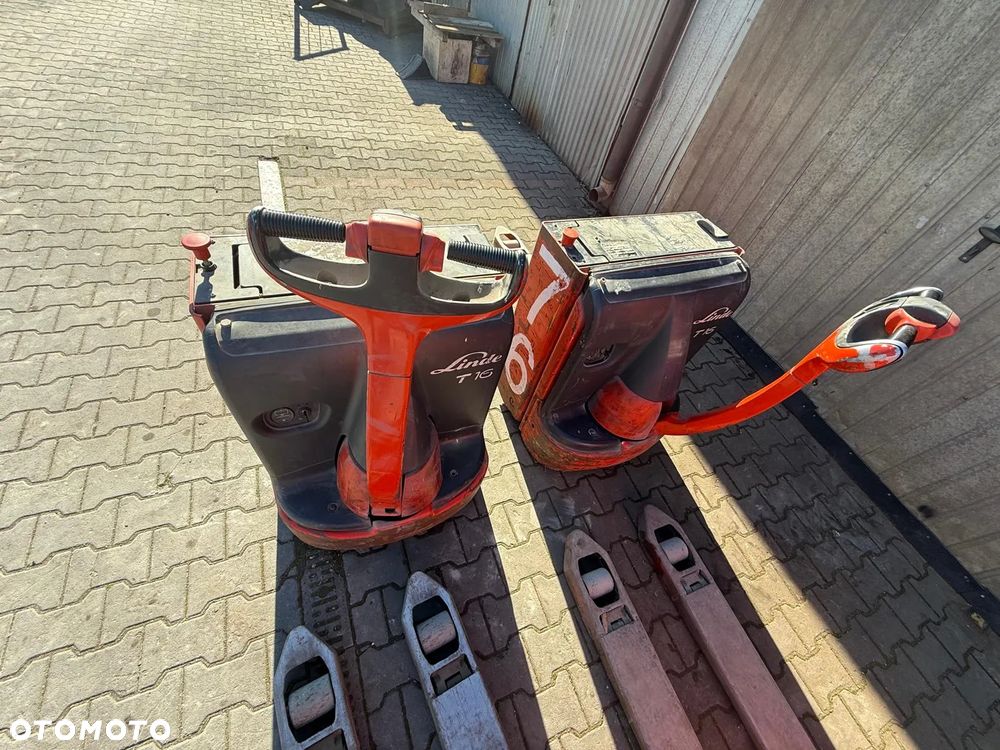 Wózek paletowy Linde T16 KOMPLET 4 SZTUKI Wózki Paletowe Widłowy Paleciak WYPRZEDAŻ! - 4