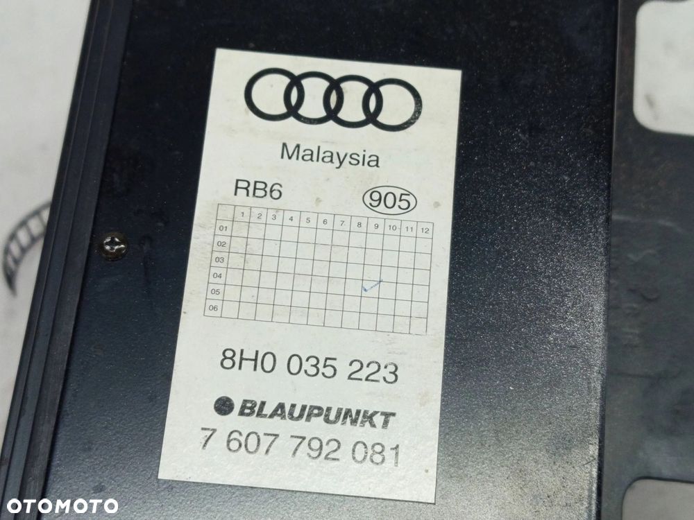 Wzmacniacz nagłośnienia Audi A4 S4 B6 8E 8H 8H0035223 - 5