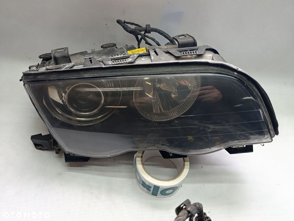 BMW 3 E46 lampa przednia przód xenon Europa lift oryginał kompletna - 3