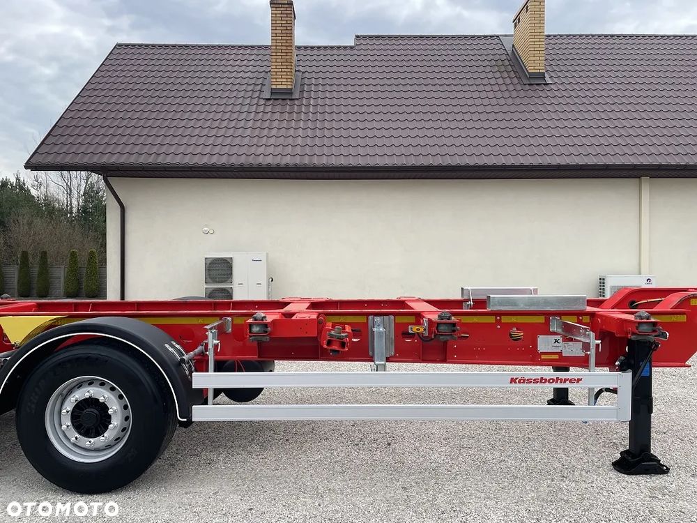 Kassbohrer K.SHG.AVH / 45-12 /27 EU / PODKONTENEROWA / STANDARD / 2023 / ROZSUWANE PODWOZIE PRZÓD I TYŁ / DO WSZYSTKICH T.KONTENERÓW / MAŁO UŻYWANA / SALON POLSKA / STAN JAK NOWY / - 19