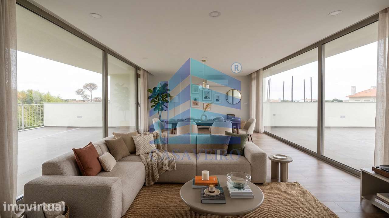 Apartamento T3 duplex com terraços Novo - Grande imagem: 2/28