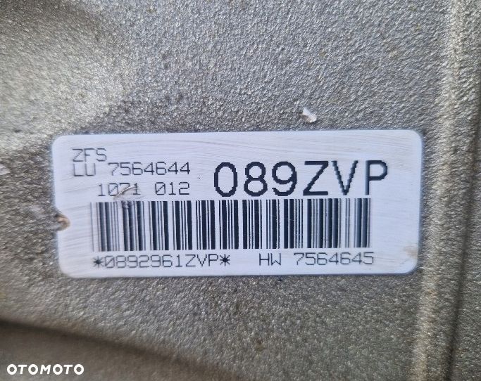 BMW Z4 E85 2.5i 3.0 N52 B25A AUTOMATYCZNA SKRZYNIA BIEGÓW INWERTER SPRZĘGŁO 7564644, 6HP19, 7217590, 1071301109, 10710120892VP, KONWERTER / INWERTER - 5