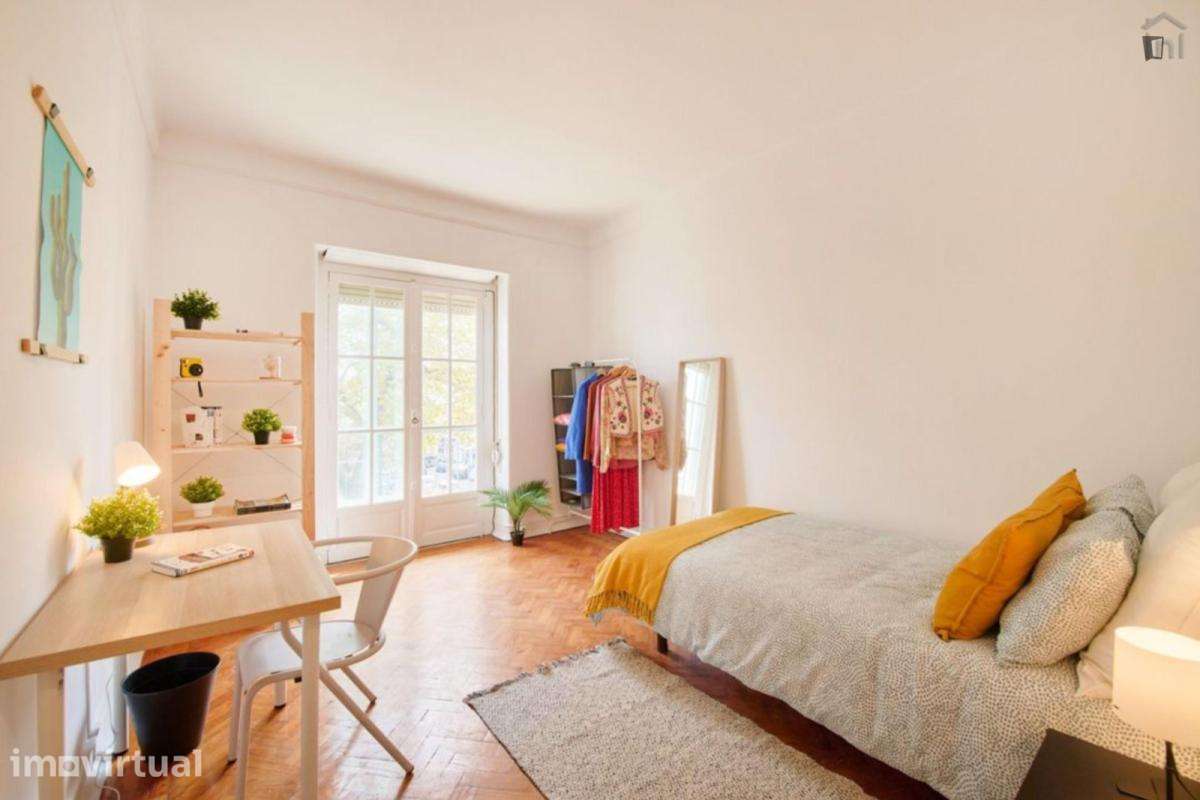 Quarto - localizado em Alvalade Lisbon - Grande imagem: 4/17