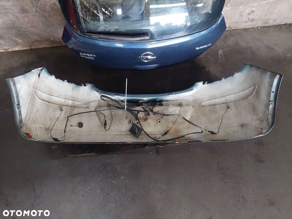 KOMPLETNY TYŁ KLAPA ZDERZAK LAMPA OPEL CORSA D HB 3D - 15