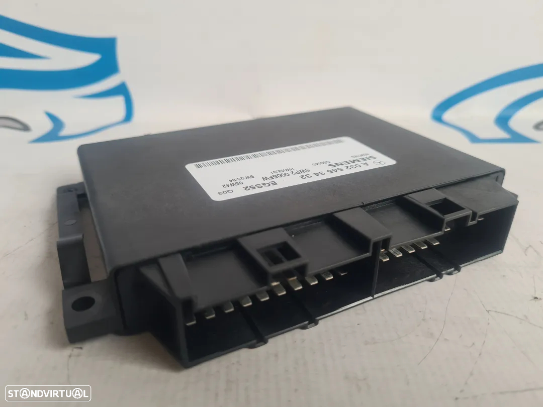 CENTRALINA ECU SIEMENS CAIXA VELOCIDADES AUTOMATICA A0325453432 0325453432 MERCEDES BENZ CLASS E W211 E220 CDI 150CV OM646961 646961 - 5