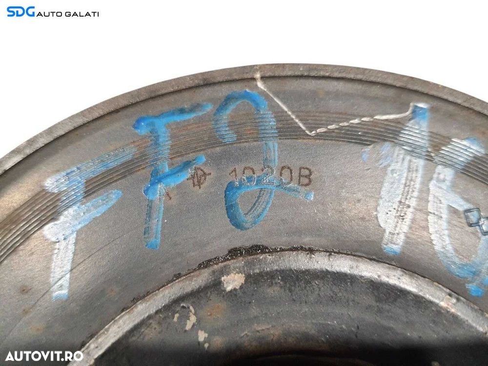 Fulie Rola Vibrochen Arbore Cotit Ford Focus 2 1.6 TDCI 2004 - 2010 Cod 1020B [N3495] - 5