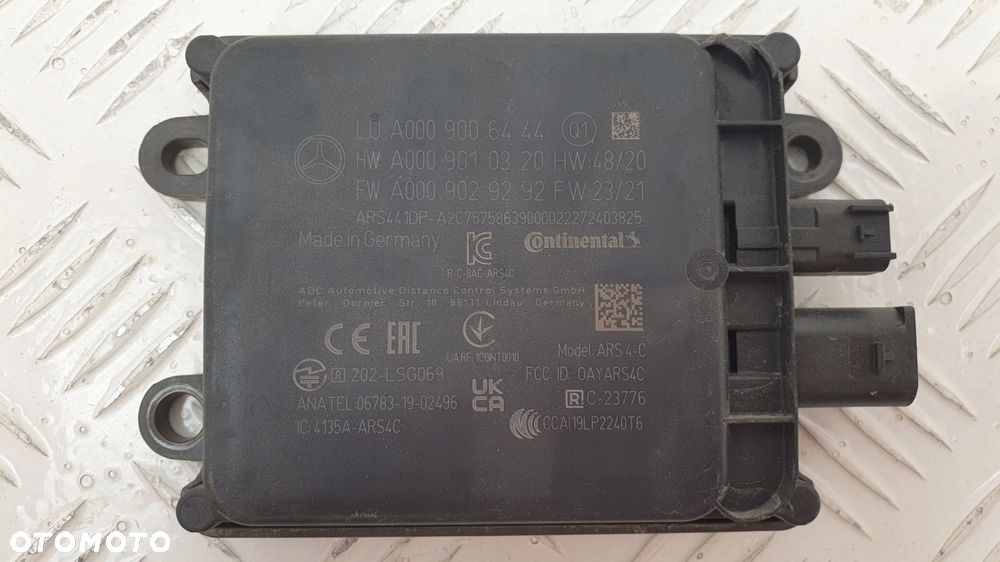 radar acc distronic mercedes a0009006444 - 3