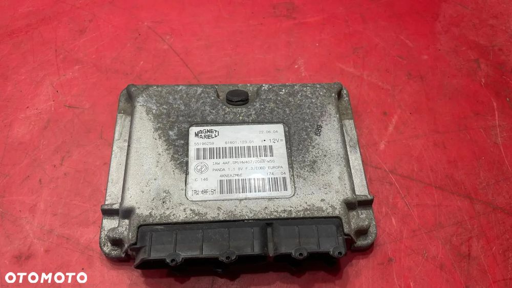 Komputer STEROWNIK SILNIKA FIAT PANDA  55196259 - 3