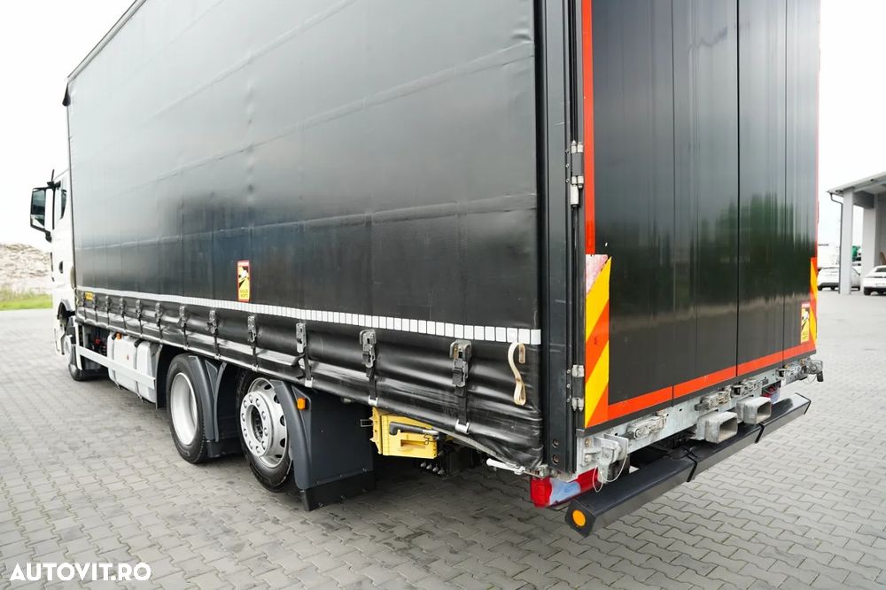MAN TGX 26.480 / CORTINĂ / SOLO 7.75 M / PUNȚĂ RIDICATĂ / AUTOMATĂ / CAMERĂ / NAVIGAȚIE - 14