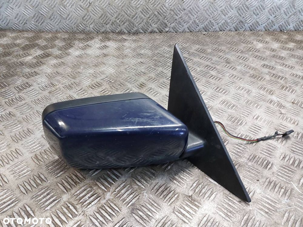 LUSTERKO PRAWE ELEKTRYCZNE BMW E46 263/5 DUNKELBLAU 5 PIN EU - 1